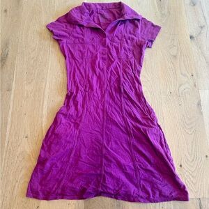 Prana Purple Mini Dress